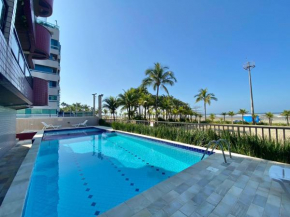 APARTAMENTO Pe na Areia com piscina vista mar bairro nobre